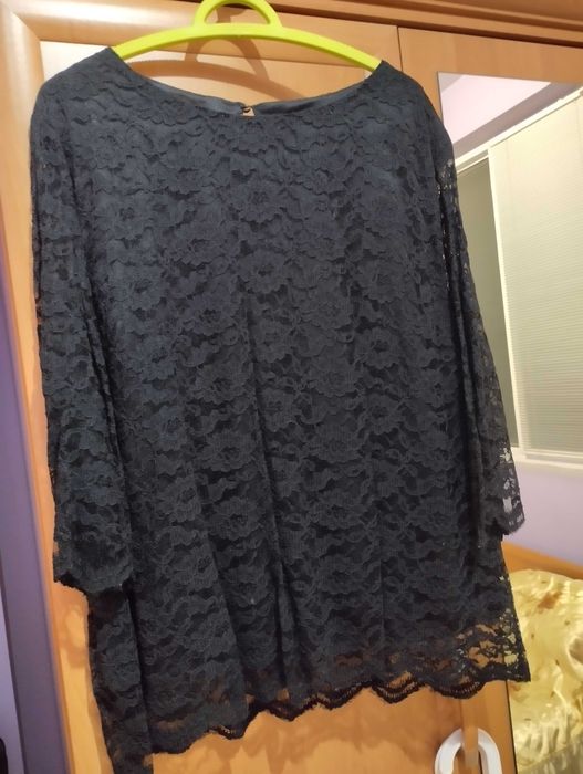 Дантелена официална блуза