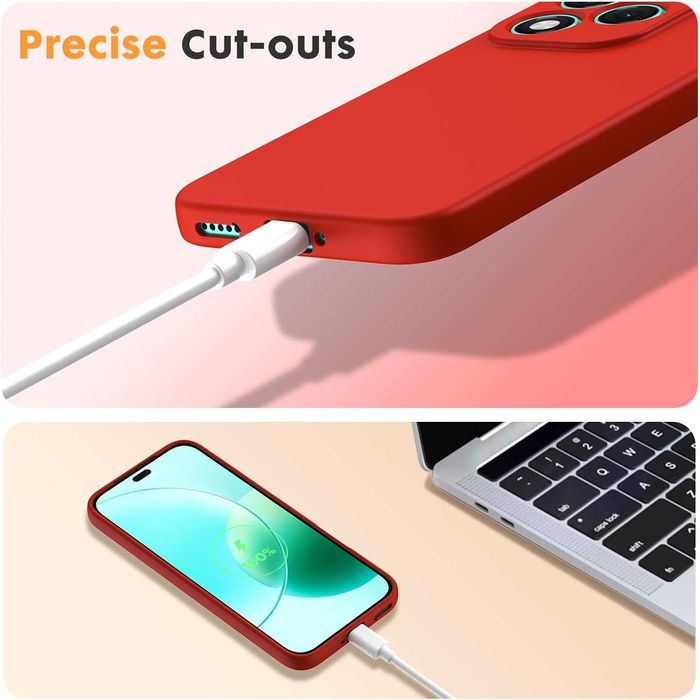 Матов Силиконов Кейс за Honor 400 5G Със Защита на камерата Различни