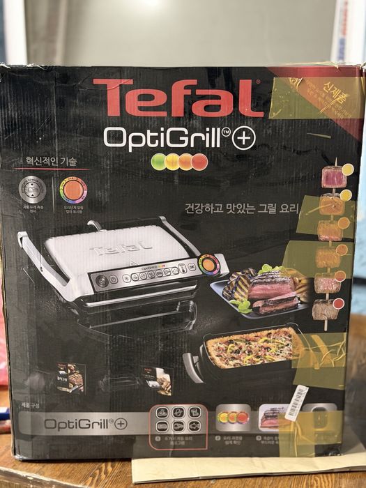 Умный электрогриль Tefal Optigrill