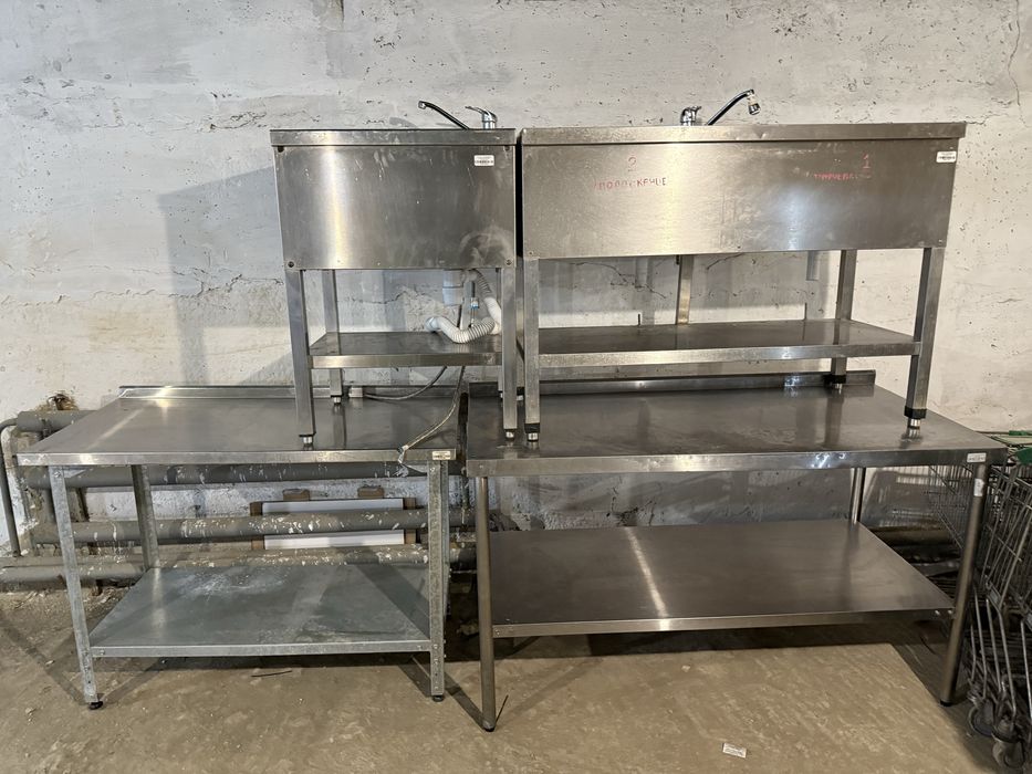 Мойки из нержавеющей стали б/у