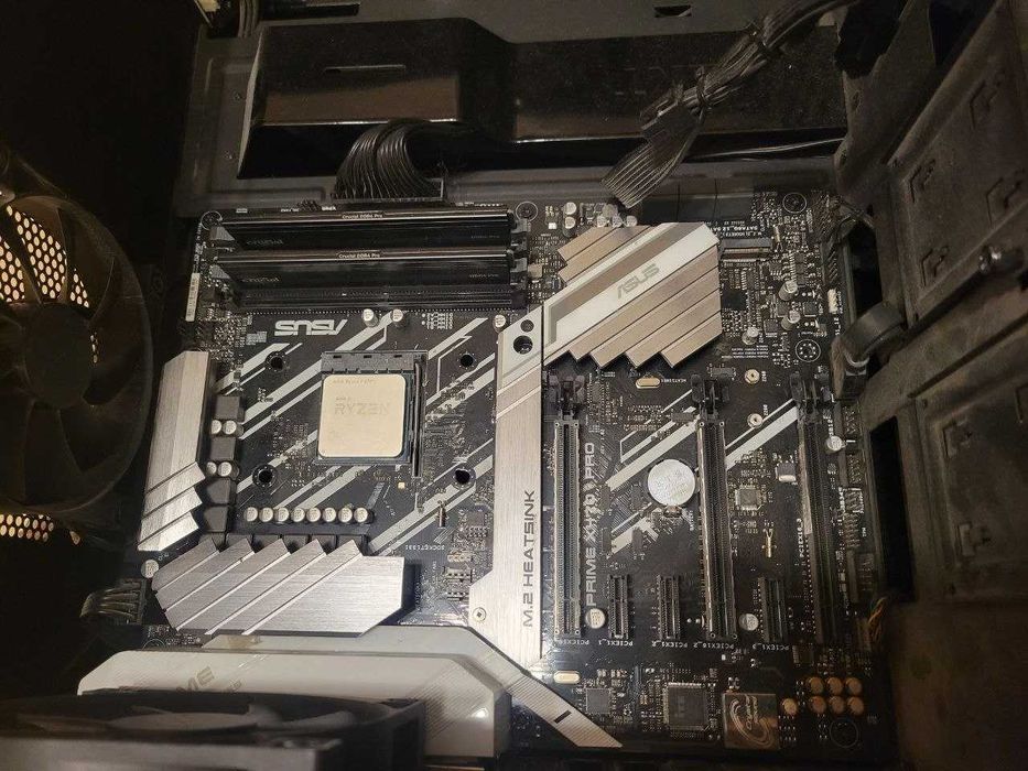 Ryzen 5700g + и дъно ASUS X470 PRO AM4 сокет - перфектни