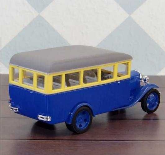 Коллекционная модель автобуса ГАЗ-03-30 ("Наш Автопром". 1:43)