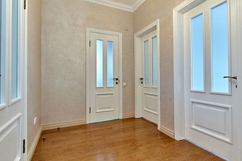 Установка дверей.Есік орнату