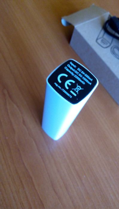 Външна Батерия 2200mAh - PowerBank 5V Нова с кабел!