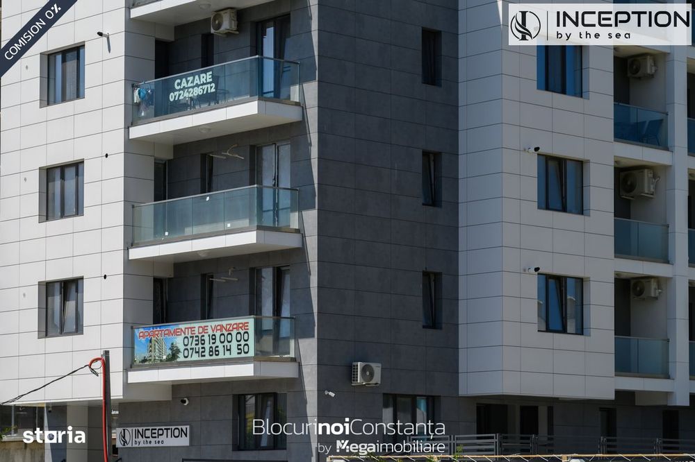 #TVA inclus: Apartament la cheie,vedere la mare - INCEPTION By The Sea