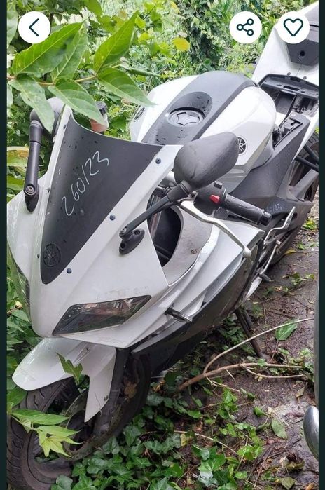 Ямаха/Yamaha YBR 125,250,Yzf 125,Tw 125,Tzr50(Юбр-Юзф/Тв-Тзр)-на части