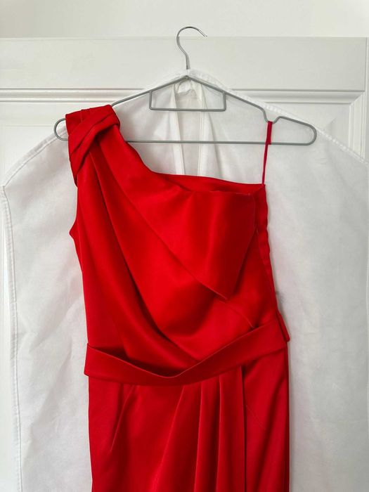 Rochie lunga eleganta rosie