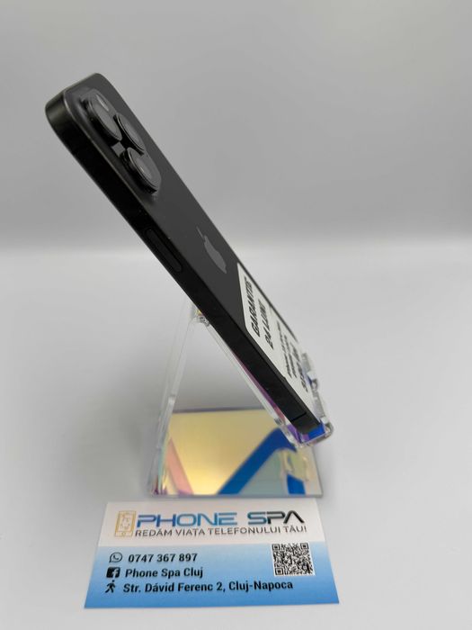 Phone 15 Pro Max 256Gb / 100% - Din magazin,cu garantie! RATE TBI !