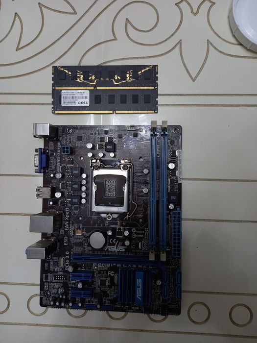 H61mlx плата + 8gb ram