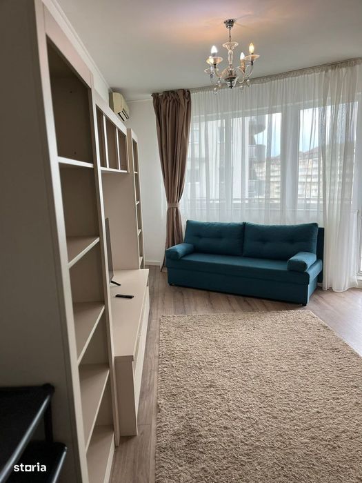 2 camere, Luceafarul ,et.8, mobilat,utilat,parcare,Pret+tva