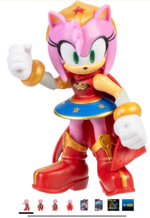 DC x Sonic цялата колекция! Нови, оригинални, високо детайлни екшън фигурки от Jakks Pacific на преференциална цена с 34 % намаление