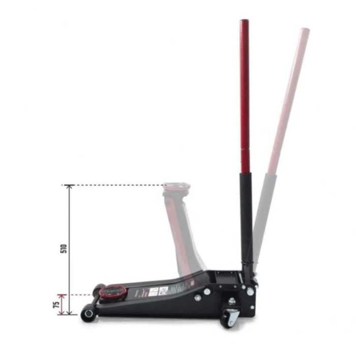 НЕМСКИ Нископрофилен крик крокодил rockforce 75 – 510 мм 3 тона