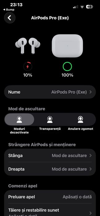 Casti airpods iphone