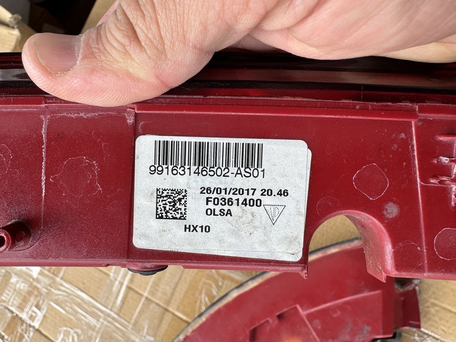 Комплект стопове за PORSCHE CARRERA 4S 911 991.2 FACELIFT