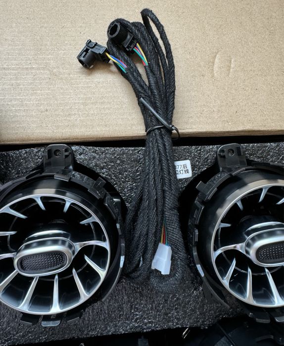 Grile ventilatie led lumina ambientala Mercedes Benz A CLA W177 W118