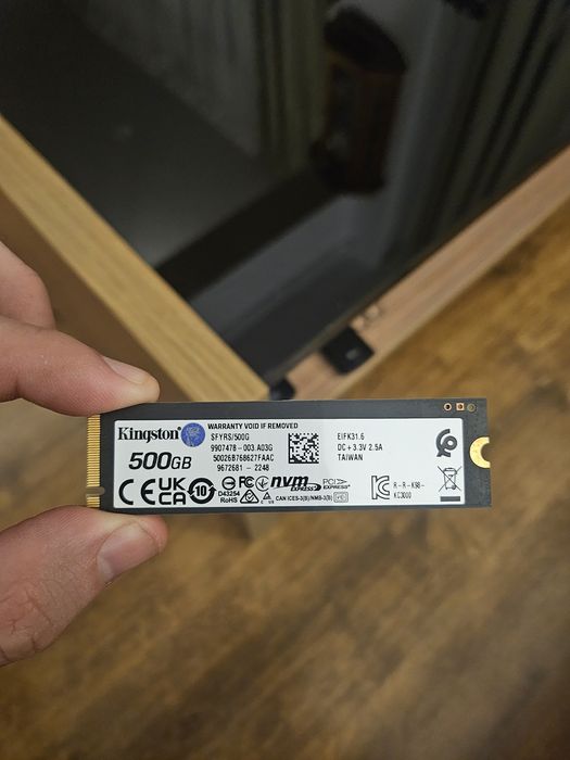 SSD Kingston Fury Renegade m2 500gb pcie 4.0