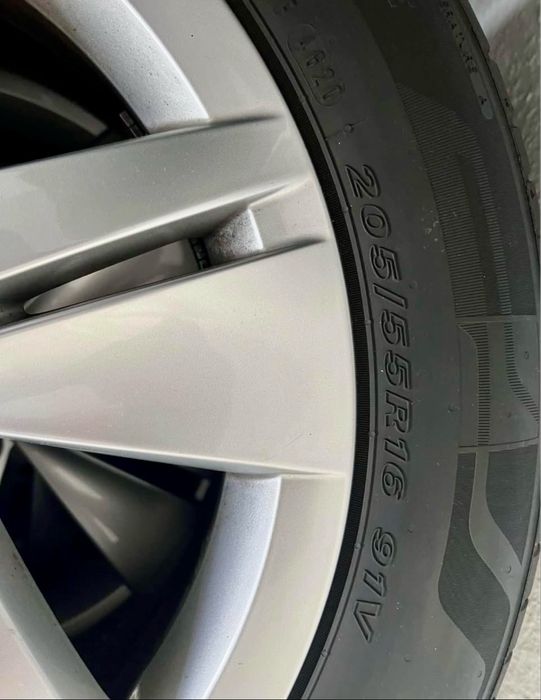 Roti/ Jante aliaj R16 originale VW Golf 7 8 Caddy Jetta 205/55/16 vara