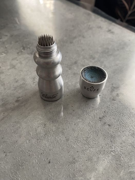 Зачистка для наклейки кия