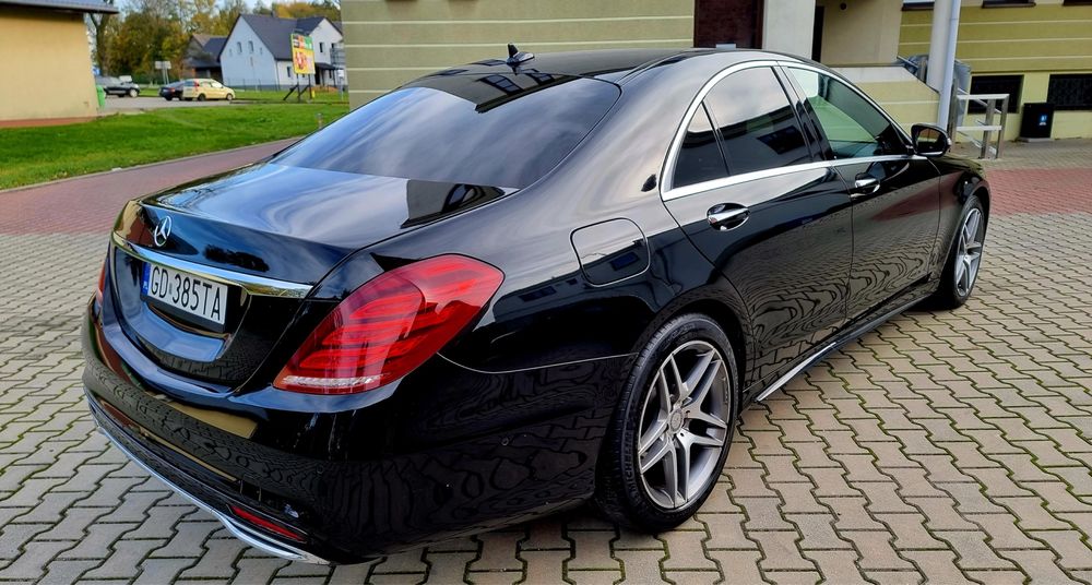 Mercedes S350d на части