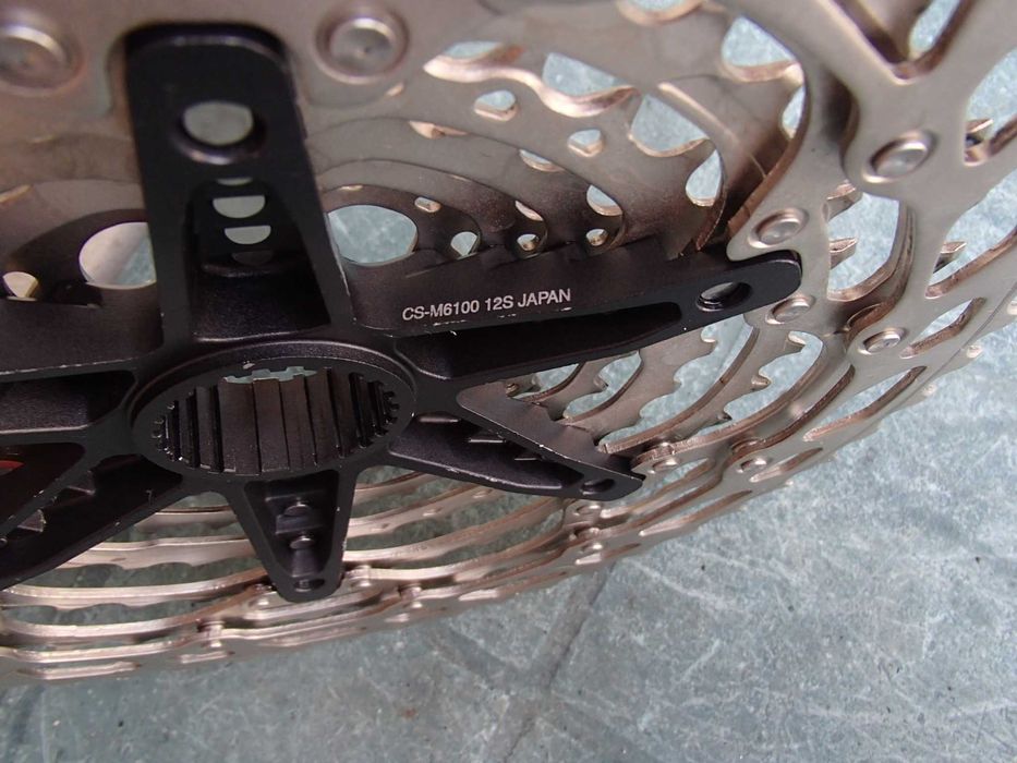 Pinioane Shimano Deore pentru 12 viteze, Fara uzura