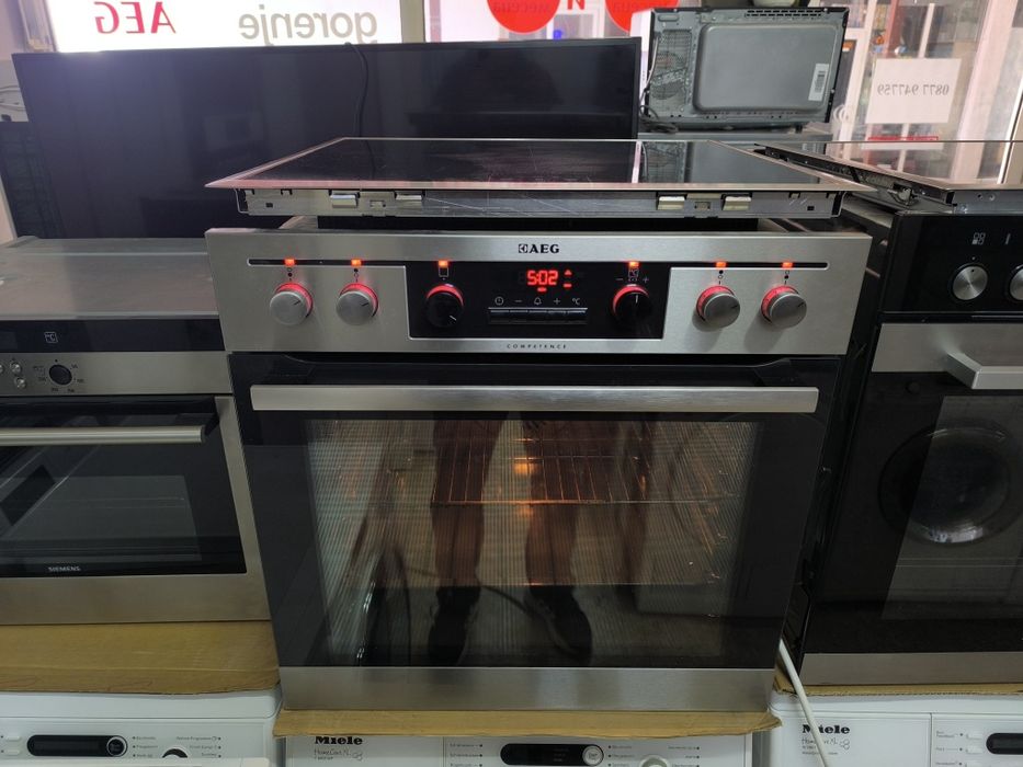 Фурна с Индукционен плот AEG EP5313091M.  - HE 634400XB