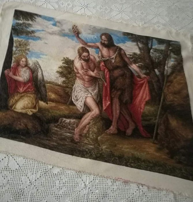 Кръщение Христово /по картината на Паоло Веронези/