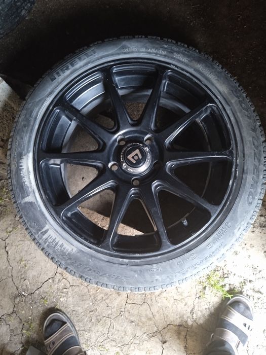 Титановый диска разболтовка 5  размері 17 подходит на элантру и камри