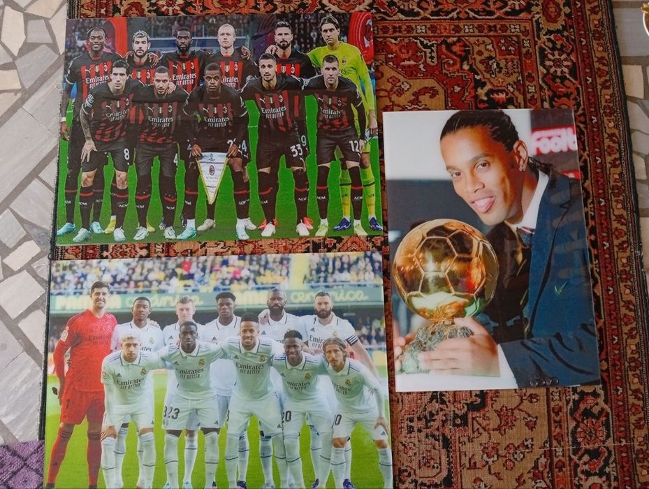 Стекло рисунка футболисты