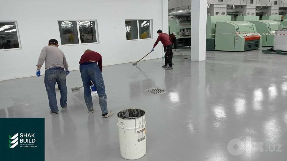 nalivnoy polimer sanoat pollari  5 yilgacha servis 2 mln m² Uzbekiston