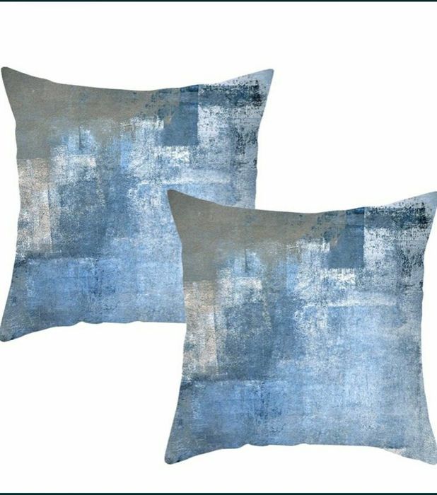 Set 2 bc  huse de perna Shalmor Blue,45×45cm