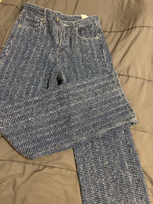 Дамски сини дънки