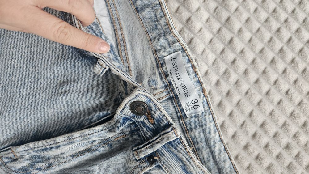Дънки Stradivarius Slim fit 36 размер