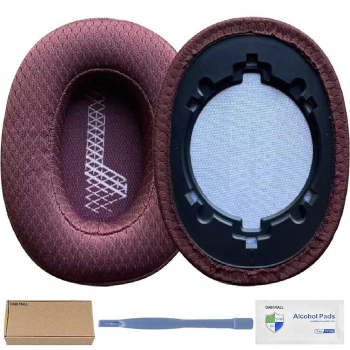 Set 2 bureti pentru casti JBL Live 500BT, Over-Ear - Spuma cu memorie - Plasa