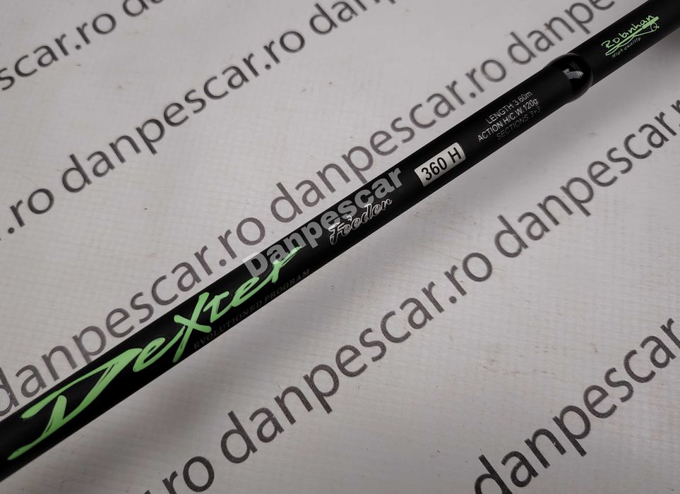 SET FEEDER Lanseta DEXTER 3,60m 120gr + Mulineta EFB4000 6 rulmenti si 150m fir