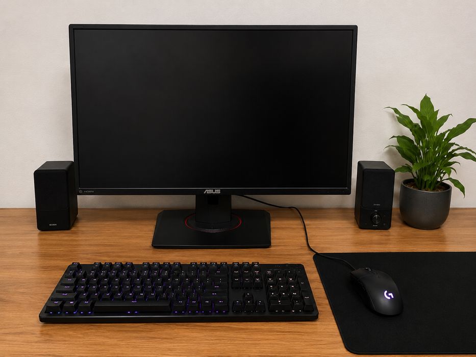 Monitor ASUS VG245HE 24” 75Hz Full HD – Gaming / Office