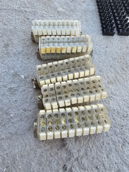 Клеммы 6-ти рядные