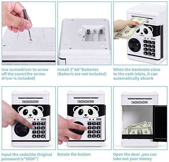 Детска касичка с анимационни герои