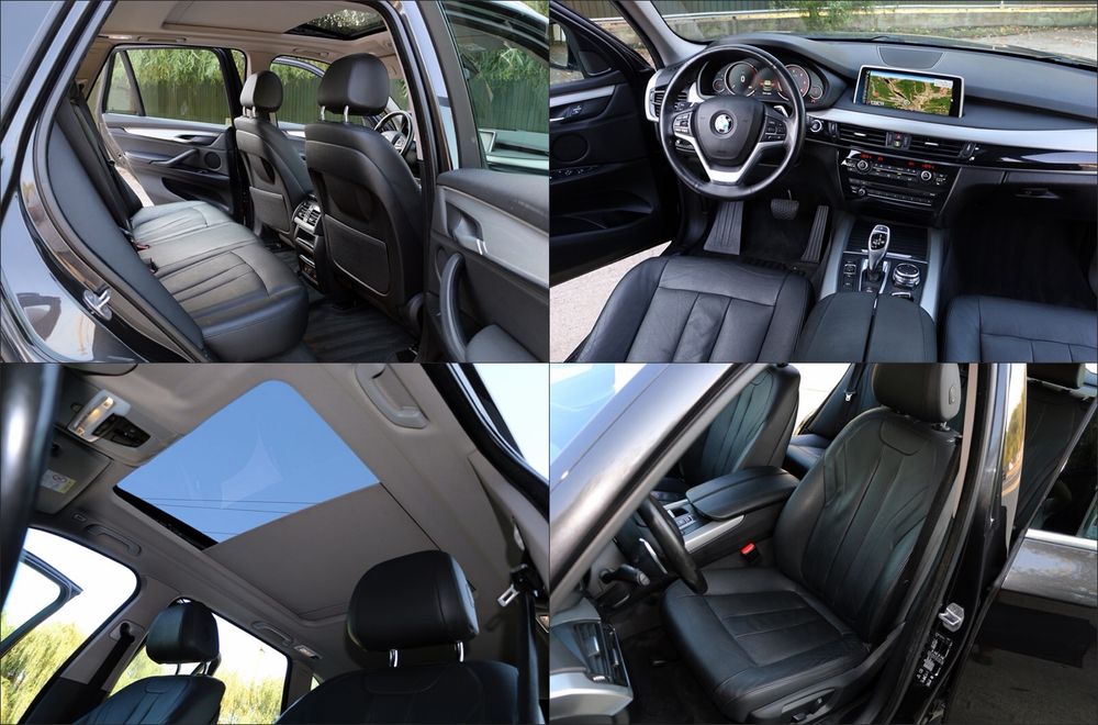 Bmw X5 25d F15 XDrive 2.0d - 231Cp-B47 Euro 6 Distronic Lane HUD Ceasuri Digitale 208.000 Km
