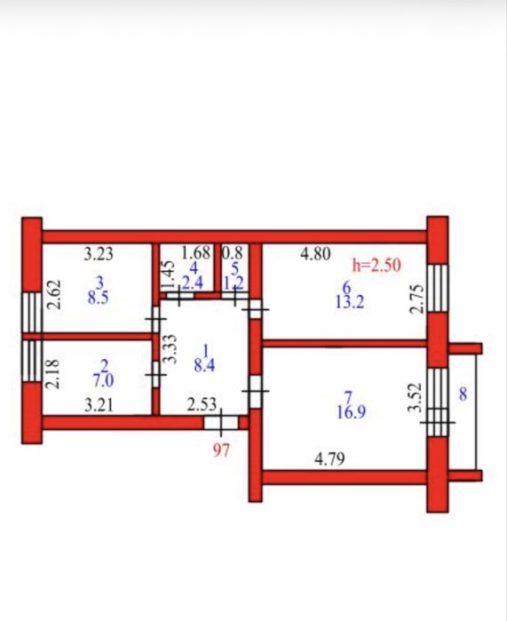 Продам 3-ком квартиру Островского 147