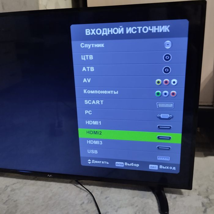 Телевизор Ава ,ava 109 см 43 диагональ