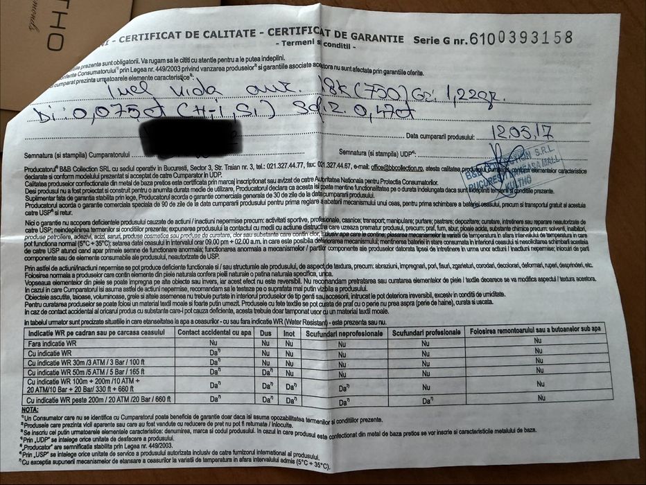 Inel Kultho marime 52: aur alb 14k, safir si diamante