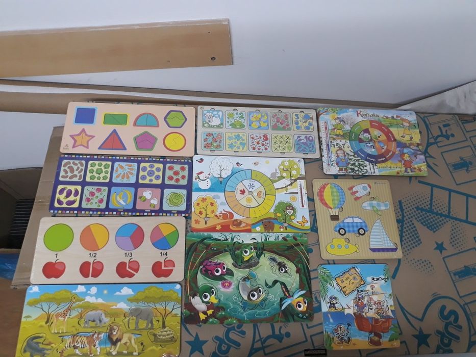 Продам деревянные развивающие игрушки