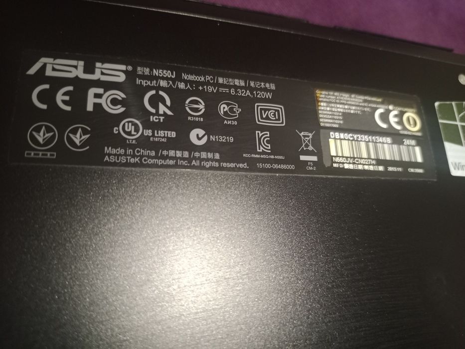 Ноутбук Asus Б/у
