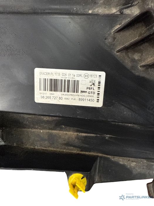 Far stanga PEUGEOT 5008 II 2016 - >, PEUGEOT 3008 SUV II M_ 2016 - > 9