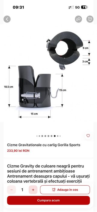 Ghete inversie Gravitationale Cizme Gravity noui la cutie Germany