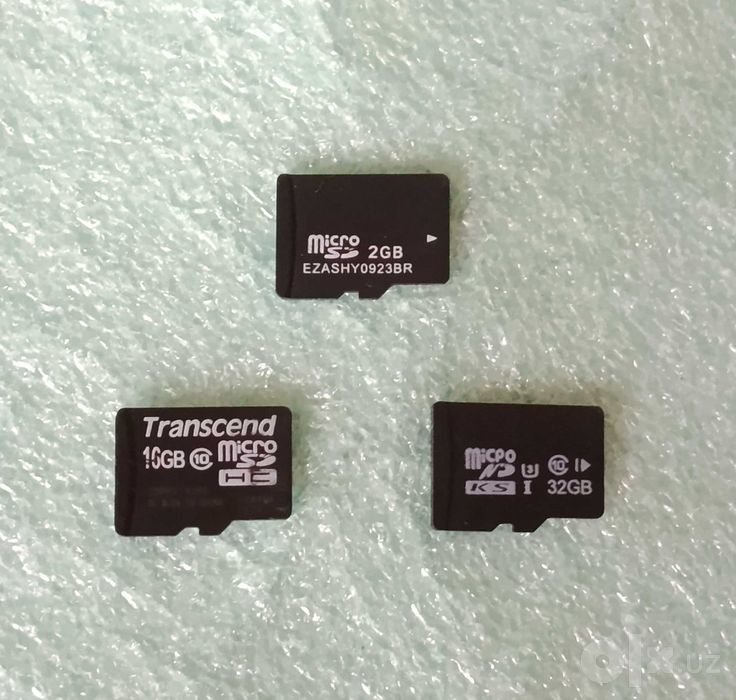 microSD карты памяти - 32 ГБ, 16 ГБ, 4 ГБ