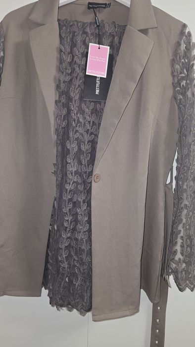 Set costum talie inalta dantela Little Pretty Things