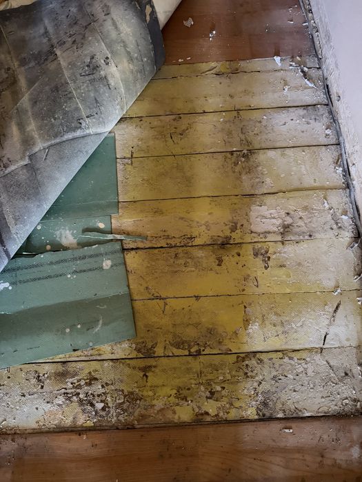 Половые доски в хорошем состоянии