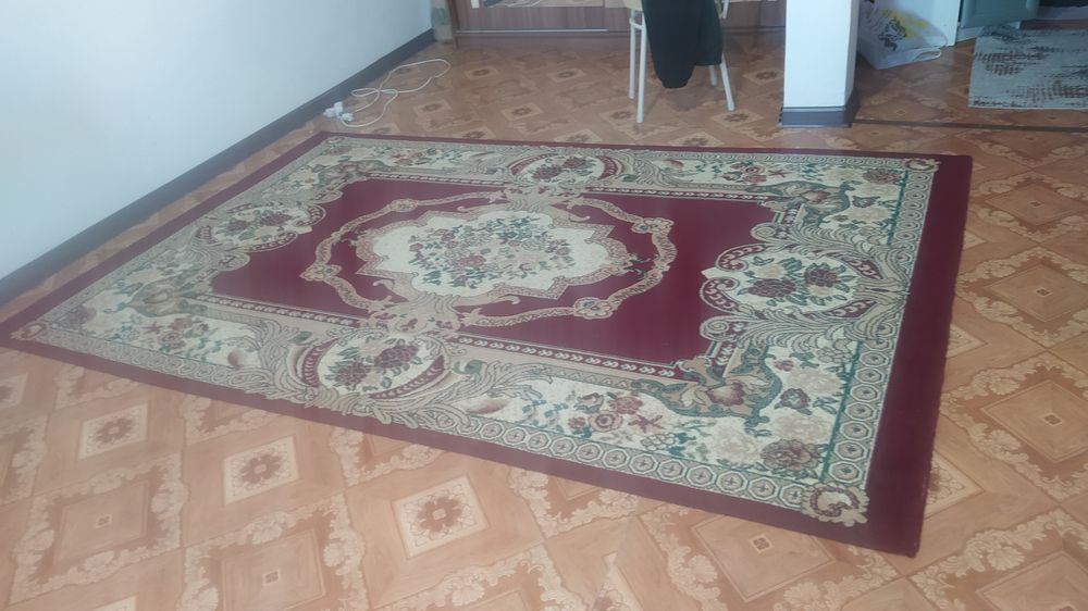 Ковёр после химчистки