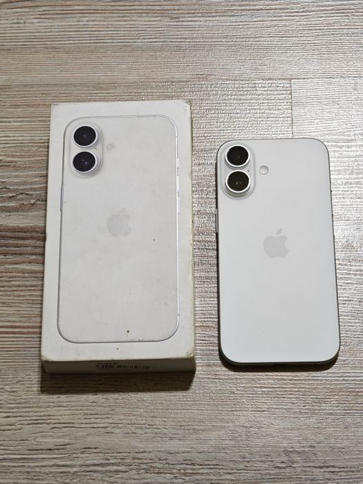 iPhone 16 128 gb akb 100 полный комплект